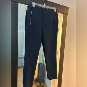 Zara basics navy dress pant